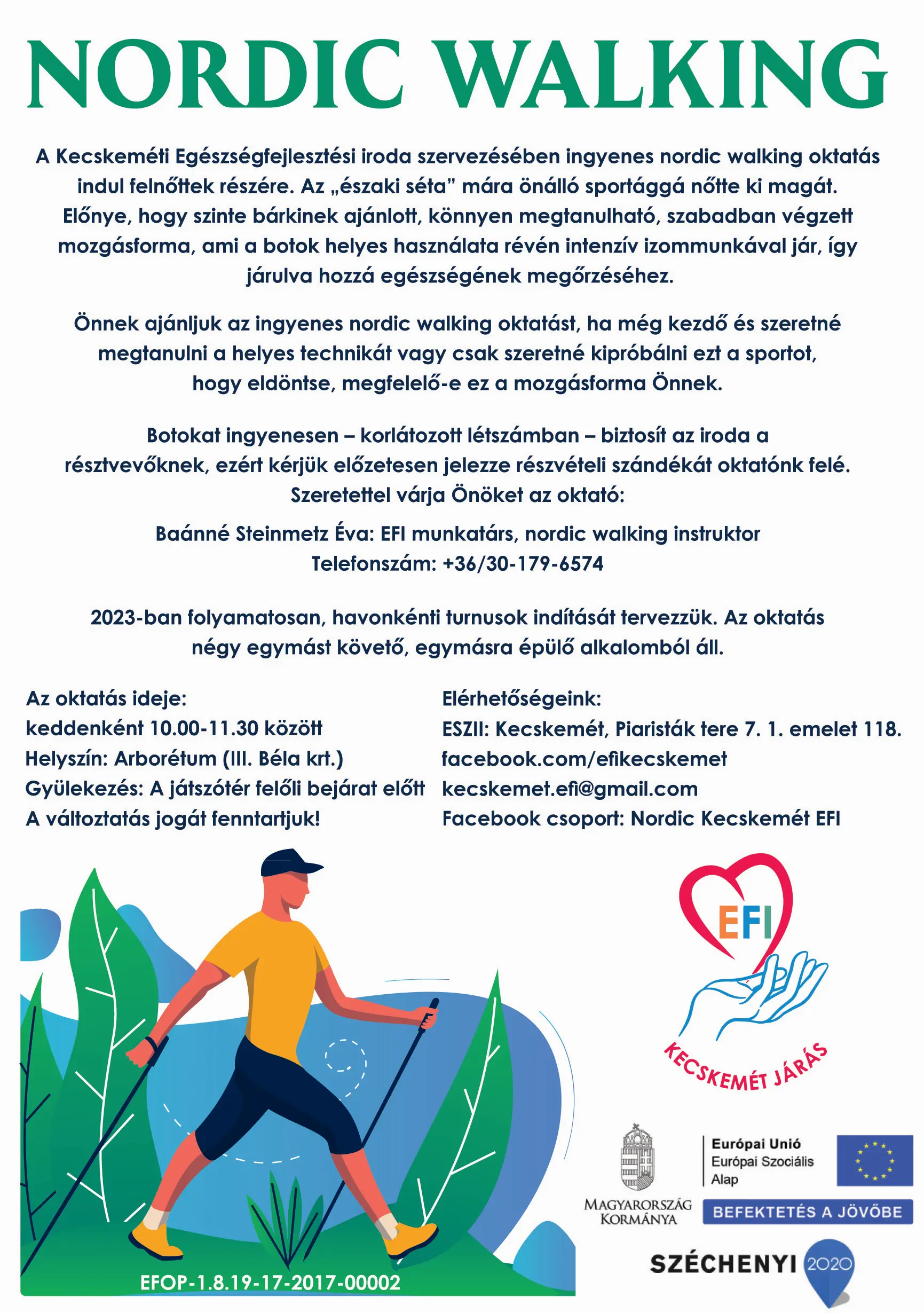 Nordic Walking plakát